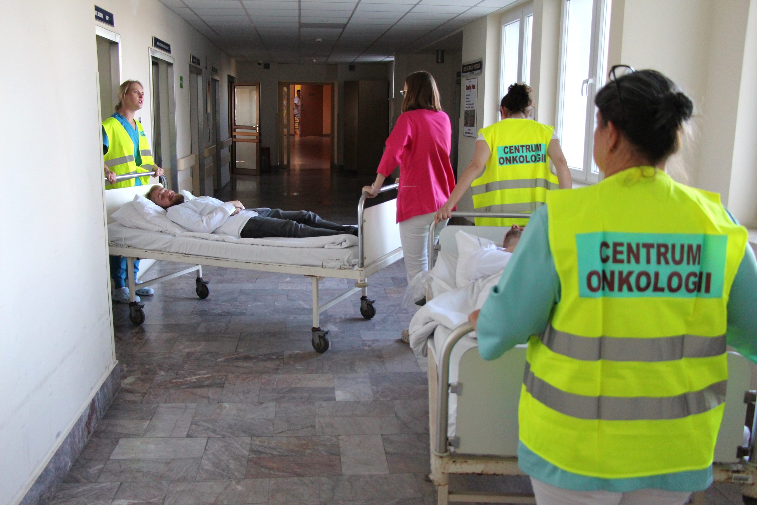 Evacuation Drills at the Oncology Center – Readiness for Emergency Situations Tested